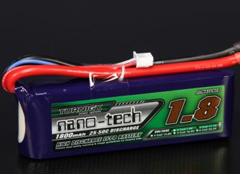 Turnigy nano-tech 1800mah 3S 25~50C Lipo Pack -WORLD-HOBBIES/