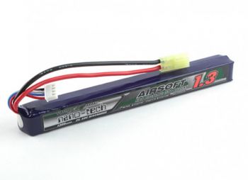 Аккумулятор Turnigy nano-tech AIRSOFT 1300mah 3S 11.1v 25~50C Lipo 