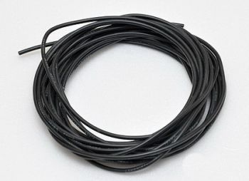 Провод силовой в силиконовой оболочке 18AWG черный (10см) - WORLD-HOBBIES