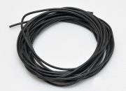 Провод силовой в силиконовой оболочке 18AWG черный (10см)