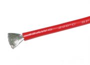 Провод силовой в силиконовой оболочке 12AWG красный (100см)