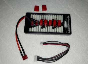 Адаптер для параллельной зарядки батарей 2-6S LiPo T-коннектор