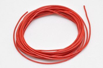 Провод силовой в силиконовой оболочке 20AWG красный (100см) - WORLD-HOBBIES