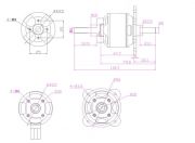 Электродвигатель Emax BL4020 522kv Brushless 60А 248г