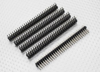 Двойной блок штыревых контактов 1x30Pin 2.54мм  - WORLD-HOBBIES