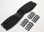 Slow Fly Electric Prop 1045R (Черные - 4шт обратного вращения)