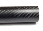 Трубка карбоновая 3K Twill 40 х 37мм, длина 1000мм матовая