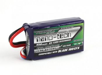 Аккумулятор Turnigy nano-tech 450mah 3S 11.1v 65~130C Lipo - WORLD-HOBBIES