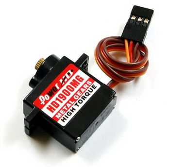 Сервомеханизм PowerHD HD-1900MG Micro 14г/1.5кг/0.08с - WORLD-HOBBIES