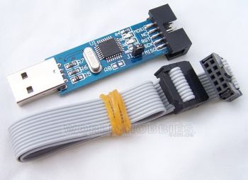 USBasp AVR программатор для процессоров ATMEL - WORLD-HOBBIES