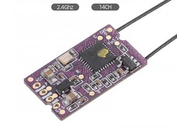 Приемник FlySky X14S 14ти-канальный 2.4GHz (FS-X14S) - World-Hobbies