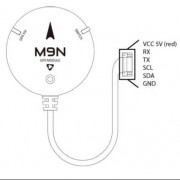 GPS Holybro M9N (6pin 2nd GPS) приемный модуль