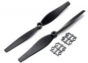 Пропеллер Gemfan 8x4.5 Carbon Nylon 3D (1 пара)