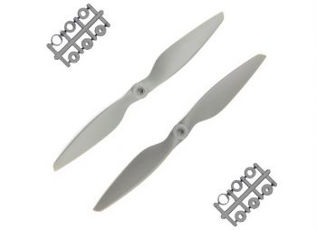 Пропеллер Gemfan 11x4.5 Grey Glass Fiber Nylon MR (1 пара)