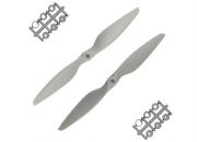 Пропеллер Gemfan 9x4.5 Grey Glass Fiber Nylon MR (1 пара)