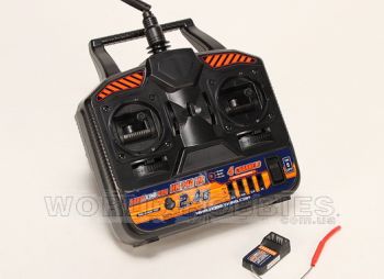 Радиоуправление Hobby King 2.4Ghz 4Ch Tx & Rx V2 (Mode 2)