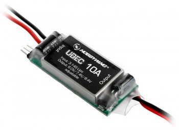 Hobbywing BEC 6 - 8.4В 10A (25A) UBEC HV стабилизатор напряжения, вход 3-14S LiPO  - World-Hobbies
