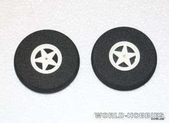 Легкое колесо из пены D70×Φ3×H18mm (2шт) - WORLD-HOBBIES