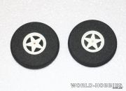 Легкое колесо из пены D60×Φ3×H18mm (2шт)