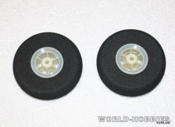 Легкое колесо из пены D100xΦ6xH33mm (2шт) - WORLD-HOBBIES