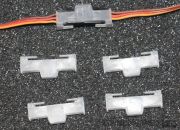 Фиксаторы разъемов сервопривода Futaba/JR/Hitec (5шт) 