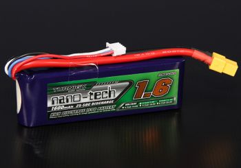 Аккумулятор Turnigy nano-tech 1600mah 11.1в 25~50C Lipo Pack