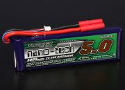 Аккумулятор Turnigy nano-tech 5000mah 2S 25~50C Lipo Pack