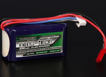 Аккумулятор Turnigy nano-tech 850mAh 3S 25~40C Lipo Pack -WORLD-HOBBIES.com.ua