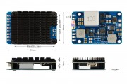 PM12S-3 Matek модуль питания BEC 5в + 12в, вход 3-12S LiPo