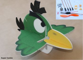 Angry Bird Toucan 580мм зеленый SUPER COMBO (KIT) - WORLD-HOBBIES Украина