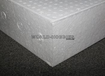 EPP блок 20кг/м3 155х610х920мм (белый) -  WORLD-HOBBIES