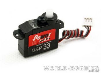 Цифровой сервомеханизм PowerHD HD-DSP33 Sub Micro 2.9г/0.35кг/0.07с - WORLD-HOBBIES