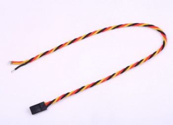 Провод с разъемом (штекер) 150мм (JR) 22AWG - WORLD-HOBBIES