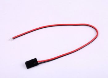 Провод с разъемом для батареи 200мм (Futaba) 22AWG штекер - WORLD-HOBBIES