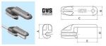 Вилочка GWS пот тягу 1,4мм (6шт)