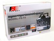 FlySky T4B 4-канальное радиоуправление 2.4GHz, с приемником FS-R6B (FS-T4B+FS-R6B)