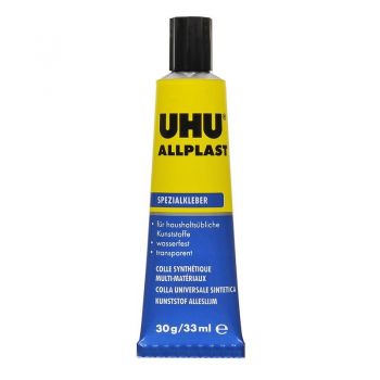 "UHU allplast" универсальный клей для пластика  - WORLD-HOBBIES