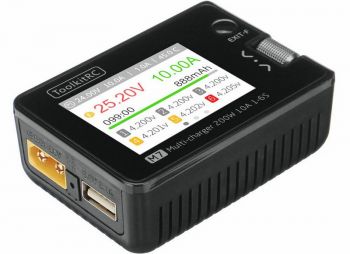 Зарядное ToolkitRC M7 1-6S 200W для аккумуляторов Lipo LiHV LiIon NiMh Pb 