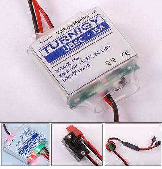 Импульсный стабилизатор напряжения TURNIGY 15A для Lipoly UBEC