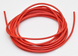 Провод силовой в силиконовой оболочке 16AWG красный (100см) - WORLD-HOBBIES