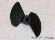 Гребной винт 2-х лопастной D27×P40мм (левого вращения)
