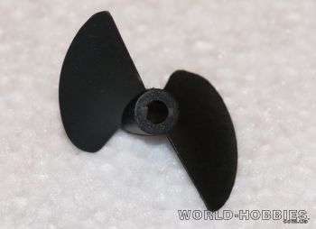 Гребной винт 2-х лопастной D45×P40мм (левого вращения) - WORLD-HOBBIES